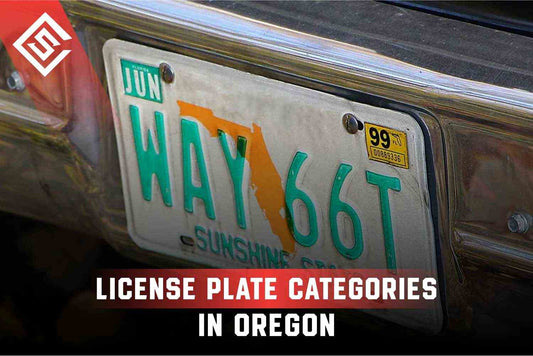 License Plate Categories in Oregon