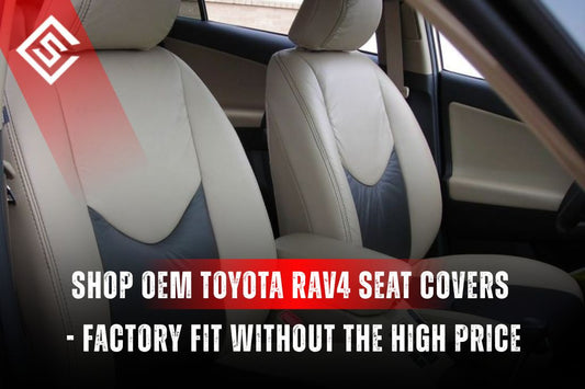 Shop OEM Toyota RAV4 Seat Covers Factory Fit Without the High Price
