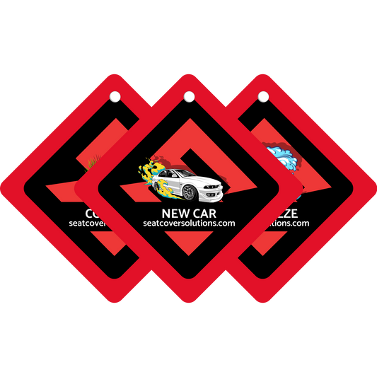 Trio Parfumé - Désodorisants (Voiture Neuve, Noix de Coco et Brise Marine)