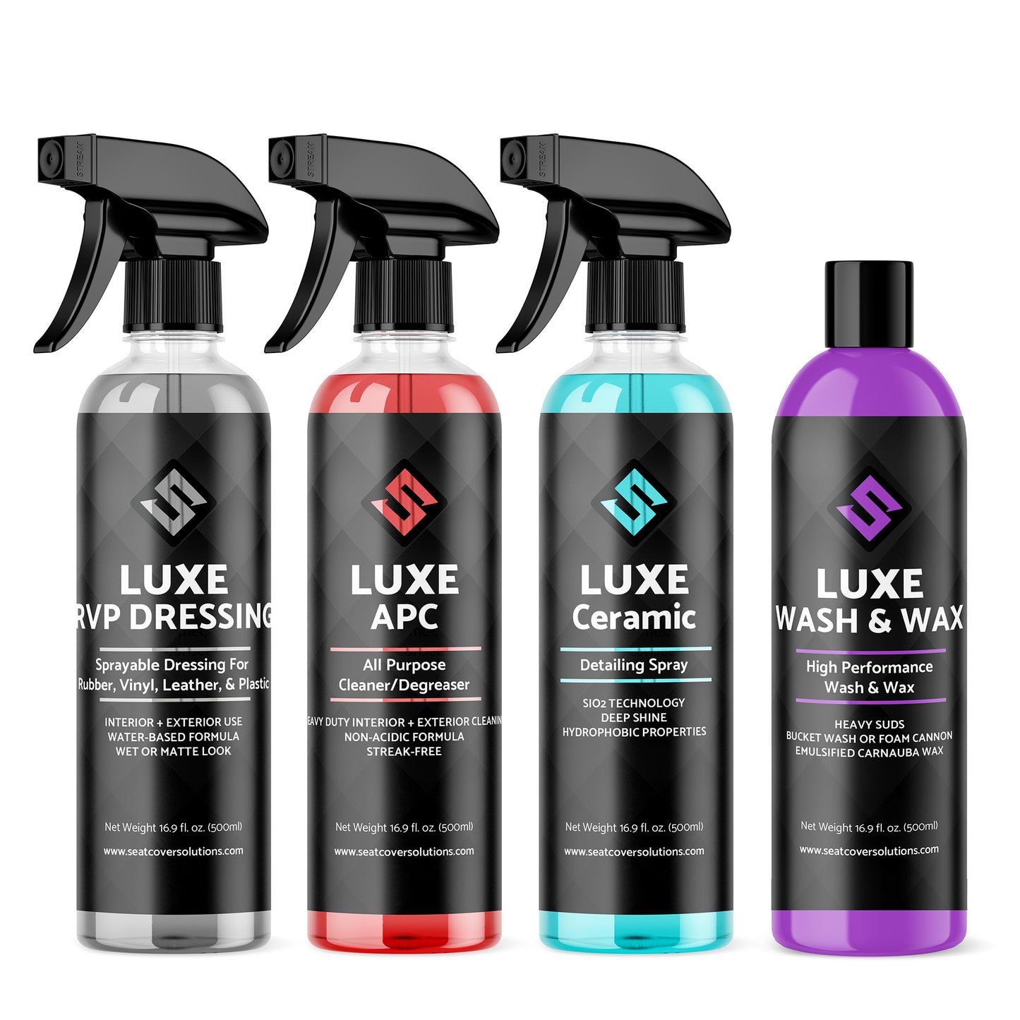 Coffret d'entretien complet pour voiture LUXE