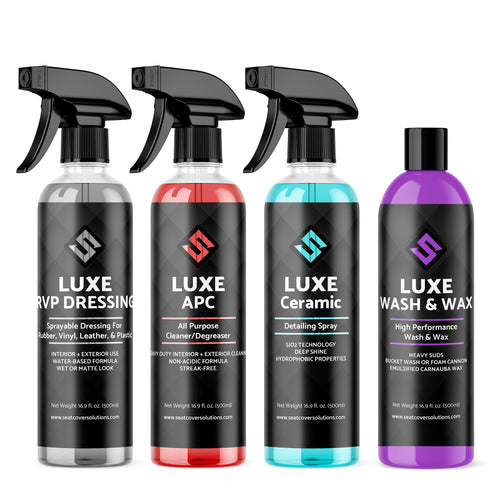 Coffret d'entretien complet pour voiture LUXE