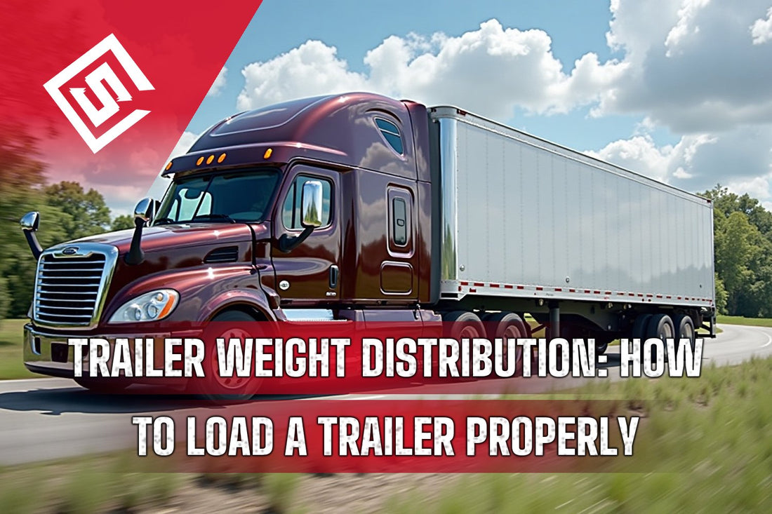 Trailer Weight Distribution: How to Load a Trailer Properly