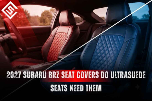2027 Subaru BRZ Seat Covers: Do Ultrasuede Seats Need Them?