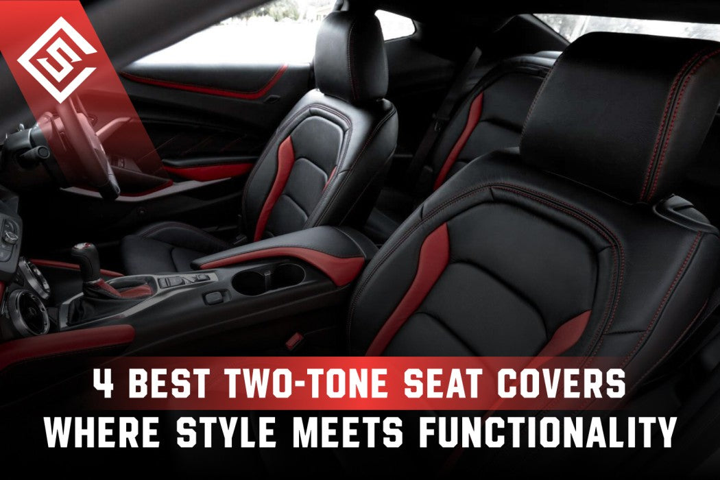 4 Best Two-Tone Seat Covers Where Style Meets Functionality