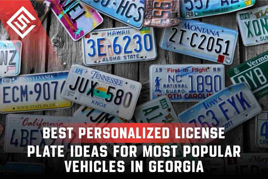 Best Personalized License Plate Ideas for Popular Vehicles in Georgia