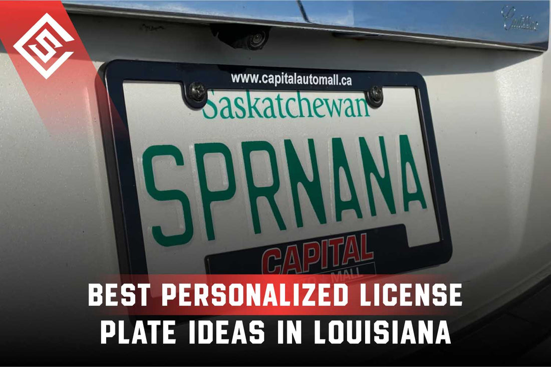 Best Personalized License Plate Ideas in Louisiana