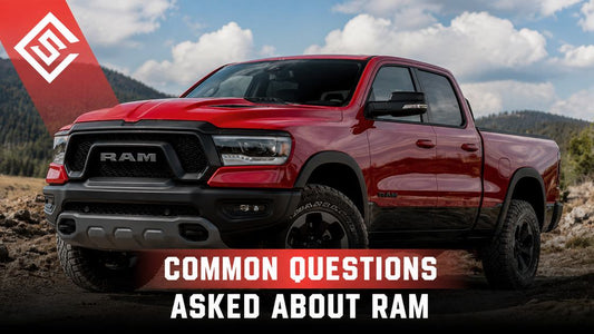 Red Ram 1500 pickup highlighting common truck issues, maintenance tips, performance, and ownership questions for buyers.