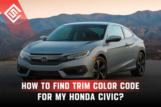 How To Find Trim Color Code For My Honda Civic?