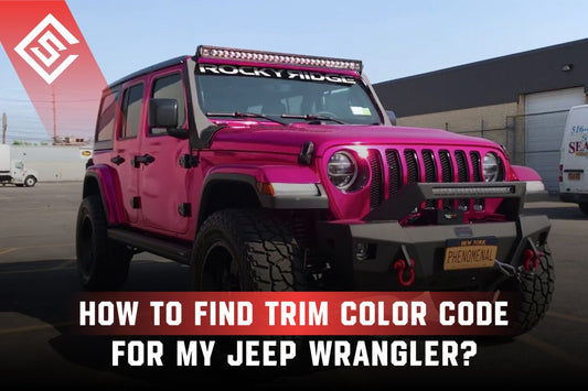How To Find Trim Color Code For My Jeep Wrangler?