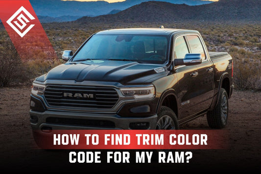 How To Find Trim Color Code For My RAM?