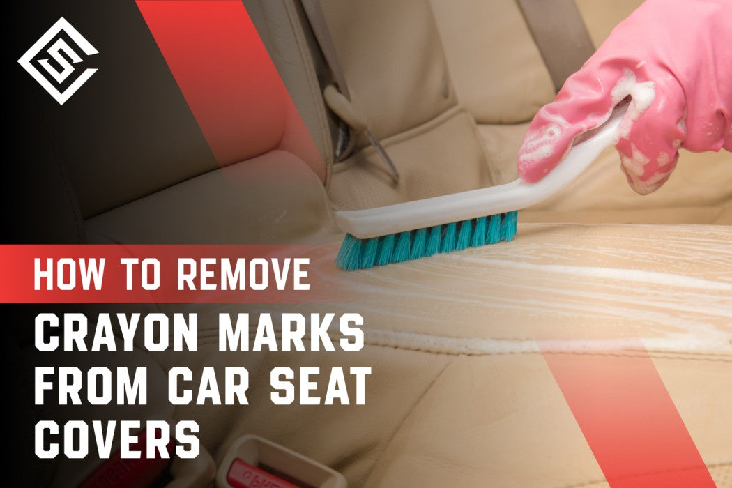 How to Remove Crayon Marks from Car Seat Covers