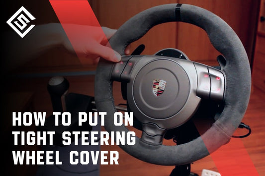 How To Put On A Tight Steering Wheel Cover?
