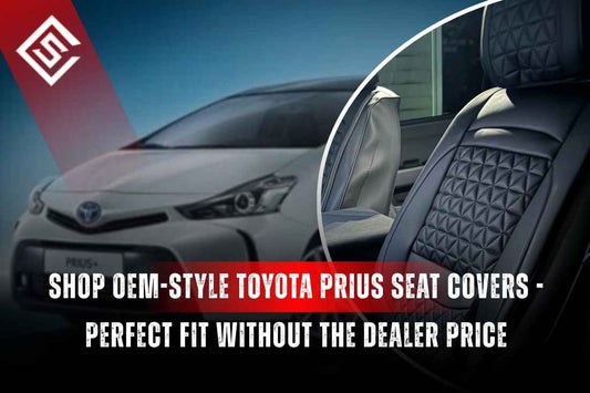 Shop OEM-Style Toyota Prius Seat Covers - Perfect Fit Without the Dealer Price