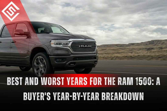 Ram 1500 truck featured in a guide comparing the best and worst years for Ram 1500 reliability, value, and ownership.