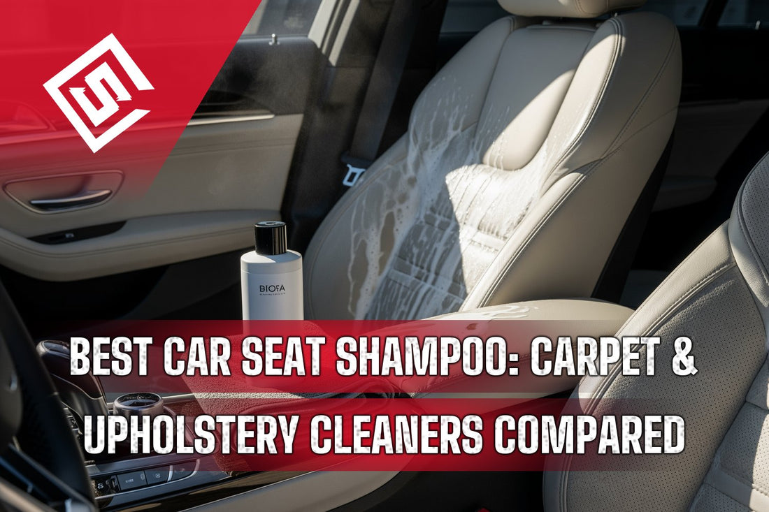 Best Car Seat Shampoo: Carpet & Upholstery Cleaners Compared
