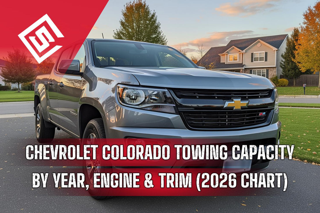 Chevrolet Colorado Towing Capacity by Year, Engine & Trim (2026 Chart)