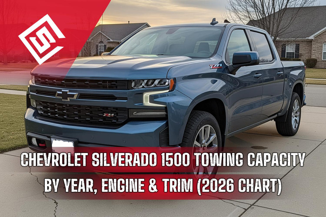 Chevrolet Silverado 1500 Towing Capacity by Year, Engine & Trim (2026 Chart)