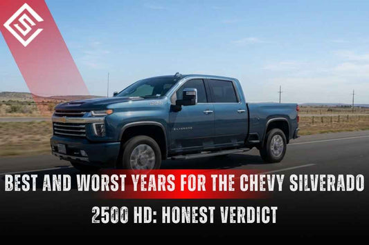 Blue Chevy Silverado 2500 HD truck featured in guide covering the best and worst Duramax years to buy used.