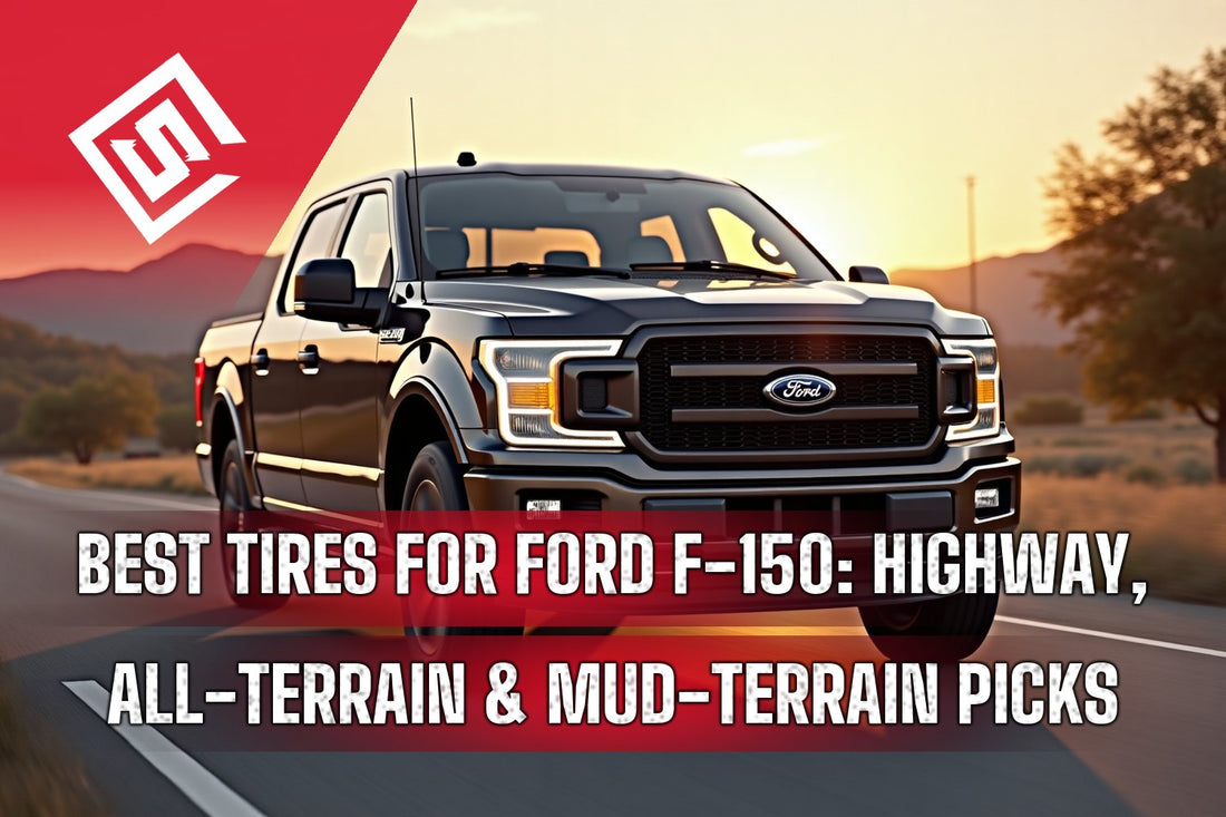Best Tires for Ford F-150: Highway, All-Terrain & Mud-Terrain Picks
