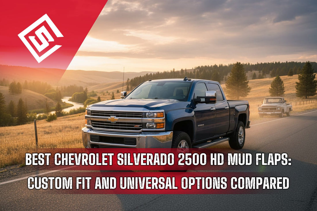 Best Chevrolet Silverado 2500 HD Mud Flaps: Custom Fit and Universal Options Compared