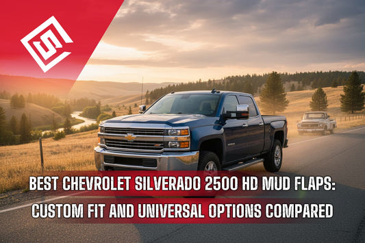 Best Chevrolet Silverado 2500 HD Mud Flaps: Custom Fit and Universal Options Compared
