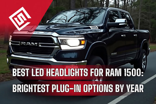 Best LED Headlights for Ram 1500: Brightest Plug-In Options by Year