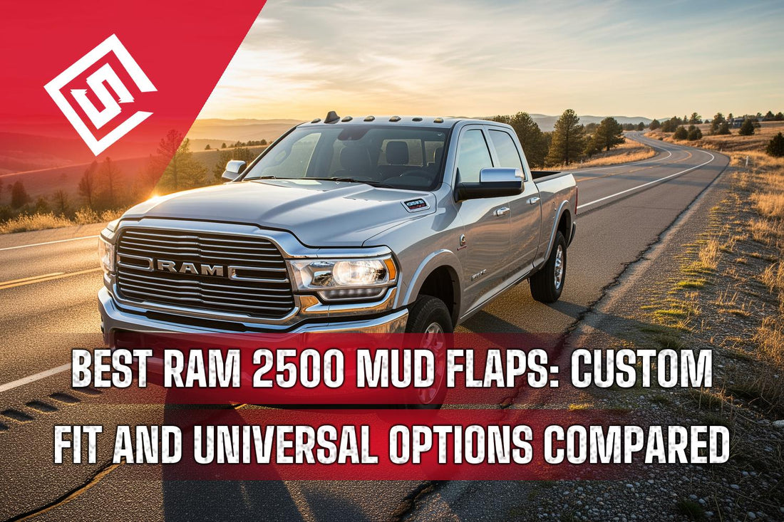 Best Ram 2500 Mud Flaps: Custom Fit and Universal Options Compared