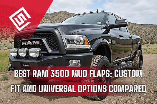 Best Ram 3500 Mud Flaps: Custom Fit and Universal Options Compared