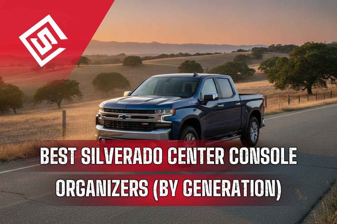 Best Silverado Center Console Organizers (by Generation)
