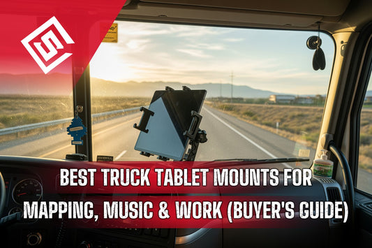 Best Truck Tablet Mounts for Mapping, Music & Work (Buyer's Guide)