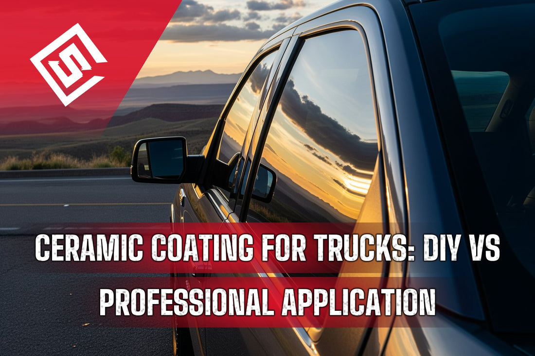Ceramic Coating for Trucks: DIY vs Professional Application
