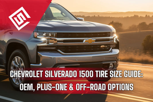 Chevrolet Silverado 1500 Tire Size Guide: OEM, Plus-One & Off-Road Options