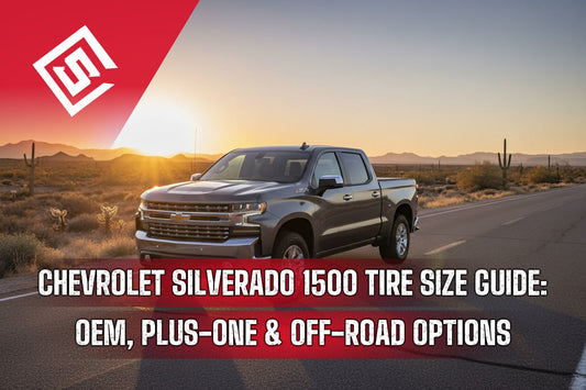 Chevrolet Silverado 1500 Tire Size Guide: OEM, Plus-One & Off-Road Options