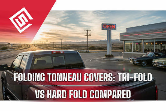 Folding Tonneau Covers: Tri-Fold vs Hard Fold Compared