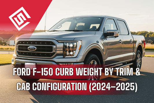 Ford F-150 Curb Weight by Trim & Cab Configuration (2024–2025)