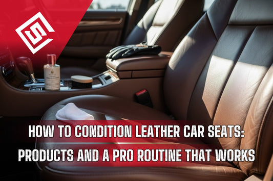 How to Condition Leather Car Seats: Products and a Pro Routine That Works