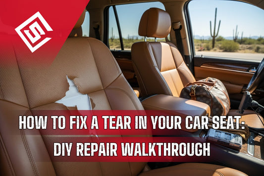 How to Fix a Tear in Your Car Seat: DIY Repair Walkthrough