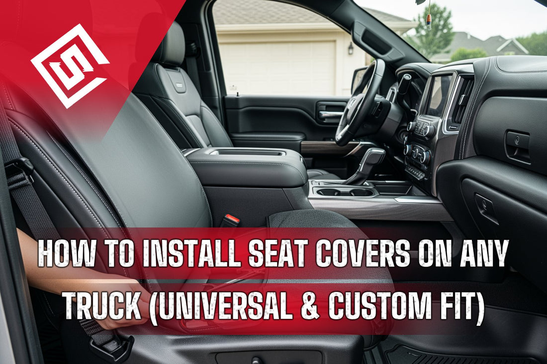 How to Install Seat Covers on Any Truck (Universal & Custom Fit)