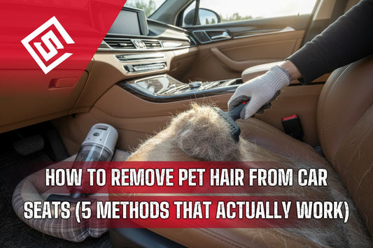 How to Remove Pet Hair from Car Seats (5 Methods That Actually Work)