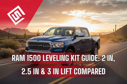 Ram 1500 Leveling Kit Guide: 2 in, 2.5 in & 3 in Lift Compared