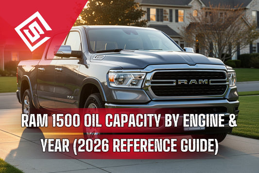 Ram 1500 Oil Capacity by Engine & Year (2026 Reference Guide)