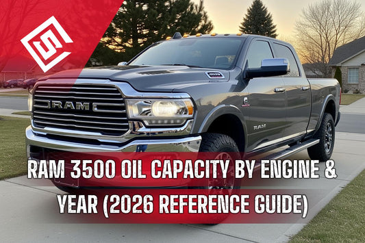 Ram 3500 Oil Capacity by Engine & Year (2026 Reference Guide)