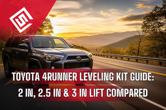 Toyota 4Runner Leveling Kit Guide: 2 in, 2.5 in & 3 in Lift Compared