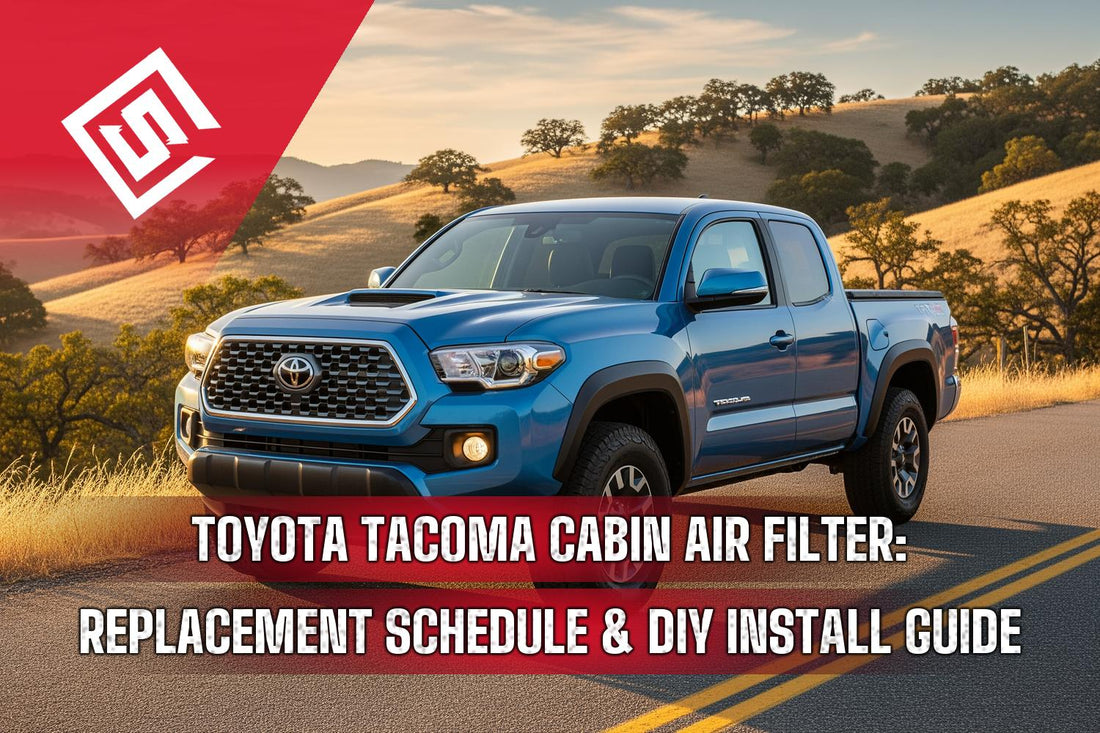 Toyota Tacoma Cabin Air Filter: Replacement Schedule & DIY Install Guide