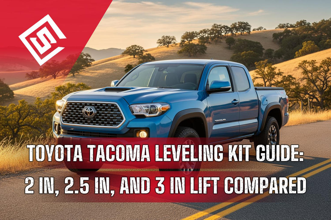 Toyota Tacoma Leveling Kit Guide: 2 in, 2.5 in, and 3 in Lift Compared