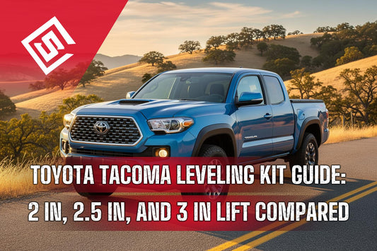 Toyota Tacoma Leveling Kit Guide: 2 in, 2.5 in, and 3 in Lift Compared