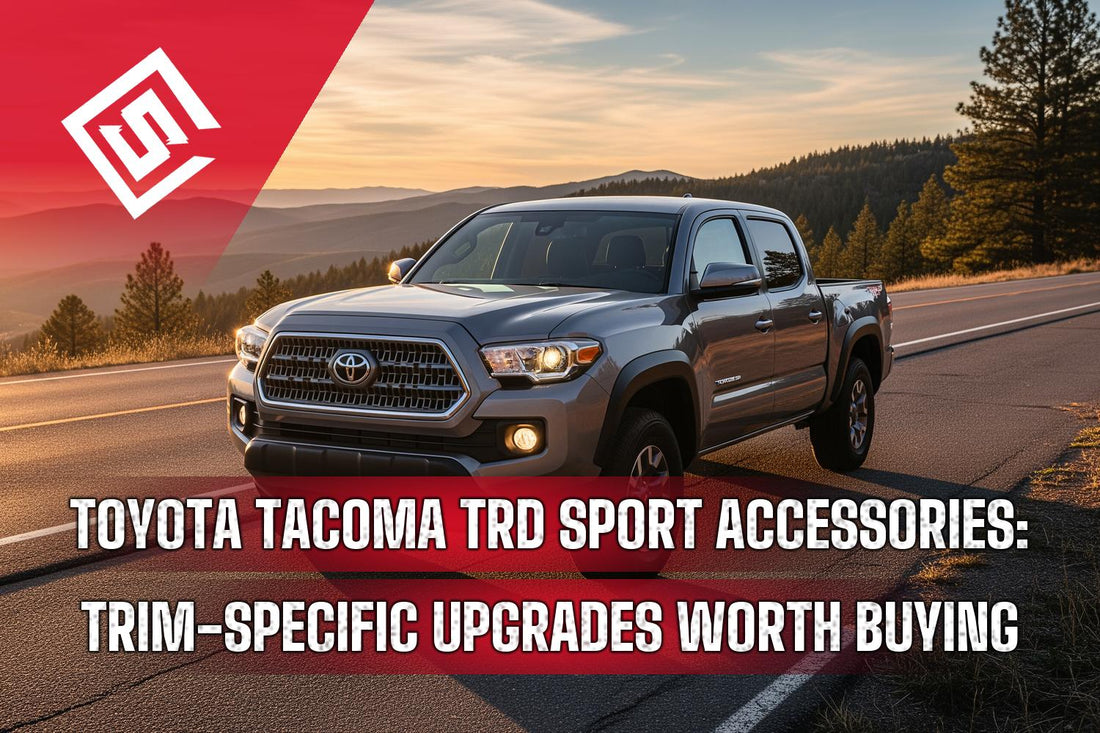 Toyota Tacoma TRD Sport Accessories: Trim-Specific Upgrades Worth Buying