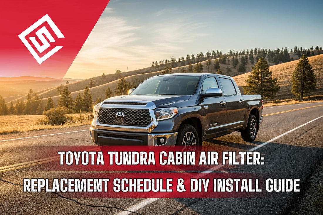 Toyota Tundra Cabin Air Filter: Replacement Schedule & DIY Install Guide