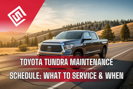 Toyota Tundra Maintenance Schedule: What to Service & When