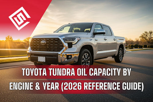 Toyota Tundra Oil Capacity by Engine & Year (2026 Reference Guide)
